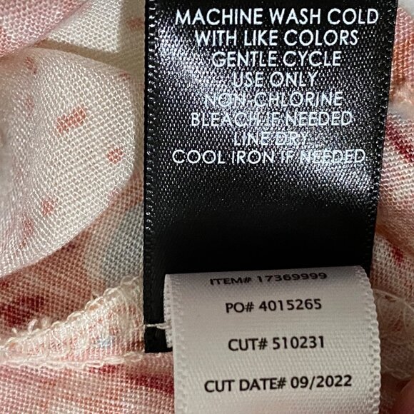 Torrid Midi Swiss Linen Surplice Dress Size 1X Wrap Style Paisley Print Feminine - Picture 7 of 7